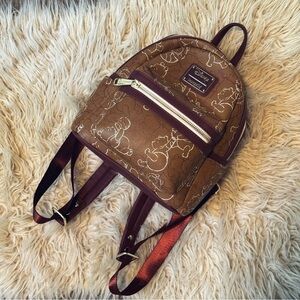 Disneys Loungefly Winnie The Pooh Mini Backpack